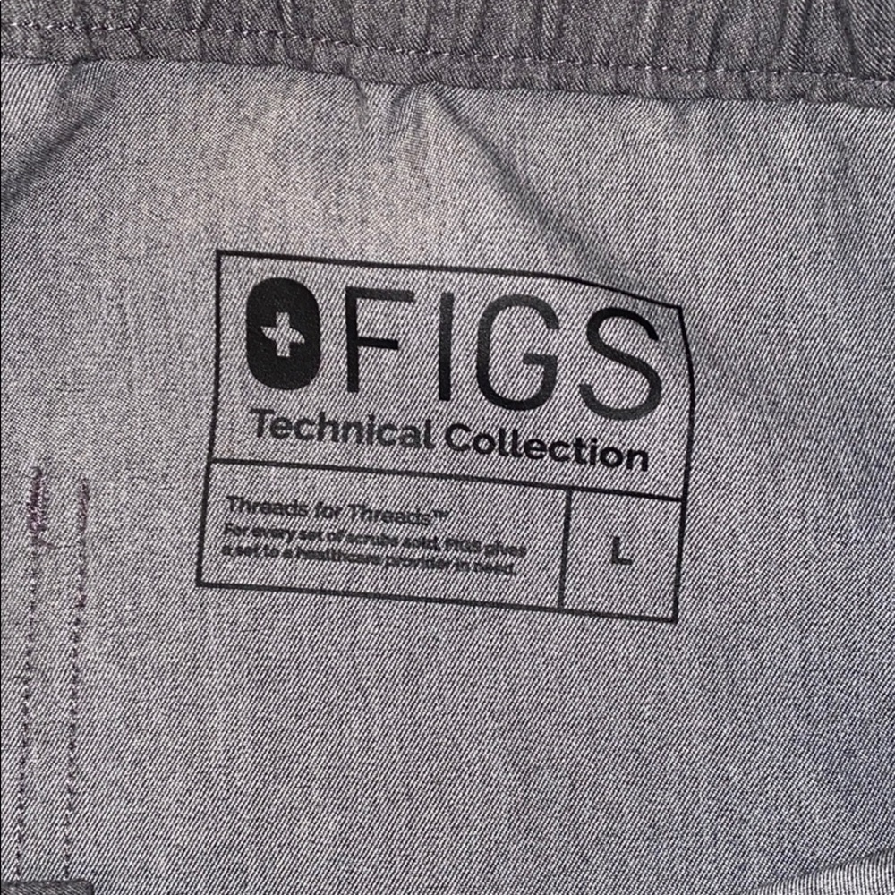 FIGS grey scrub pants